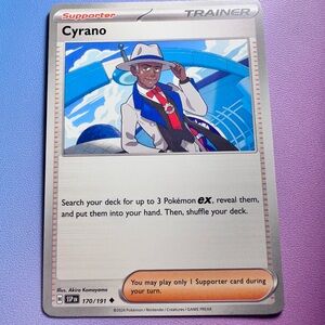 cyrano - 170/191 (uncommon) — pokemon: surging sparks